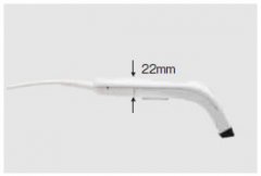 輕質(zhì)、緊湊型設計，握把厚度22mm，主機重量約85g