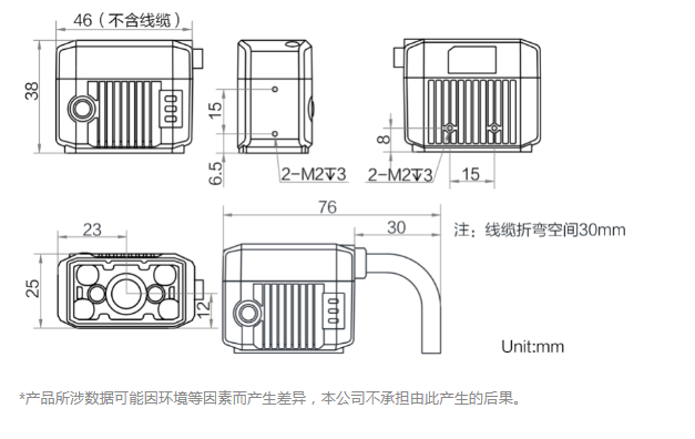 ?？礛V-IDB007X工業(yè)讀碼器160萬(wàn)像素尺寸圖.png